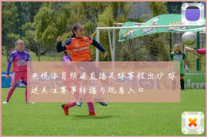 央视体育频道直播足球赛程出炉 球迷关注赛事转播与观看入口