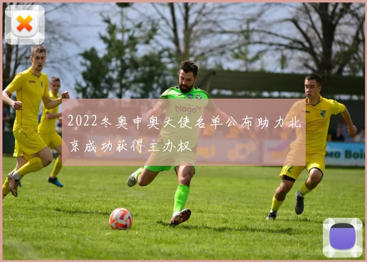 2022冬奥申奥大使名单公布助力北京成功获得主办权